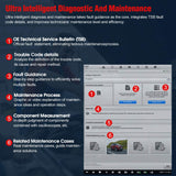 Autel MaxiSys Ultra Car Intelligent Diagnostic Scanner J2534 ECU Programming + 5 in 1 VCMI + Free MSOAK