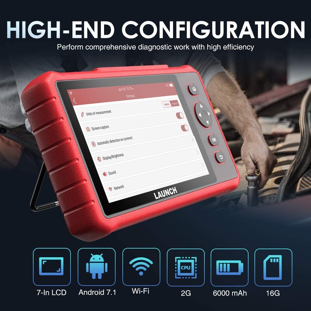 AUNCH X431 CRP909E Car Full System Diagnostic Tools